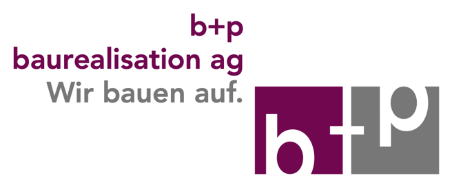 Logo b+p baurealisation ag
